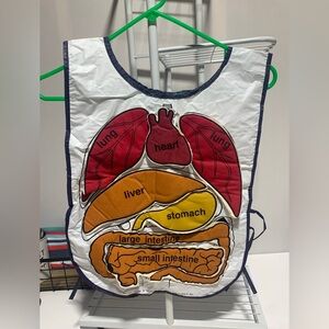 Anatomy Teaching Apron or Halloween Costume